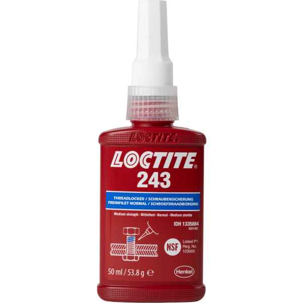 Loctite 243 schroefdraadborgmiddel
