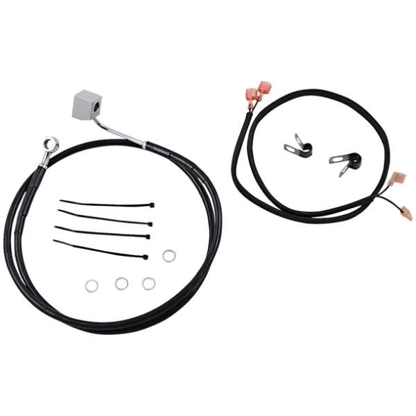 Remleiding set achterkant Harley Davidson